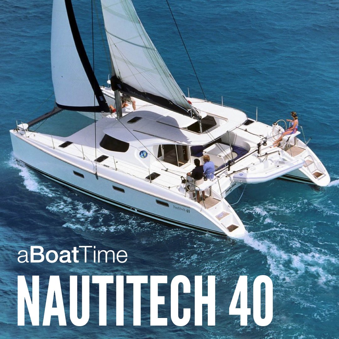 The Nautitech 40 is a catamaran equipped with spacious rooms so that you can sail comfortably. ⚓
aboattime.com/en/yacht-nauti…