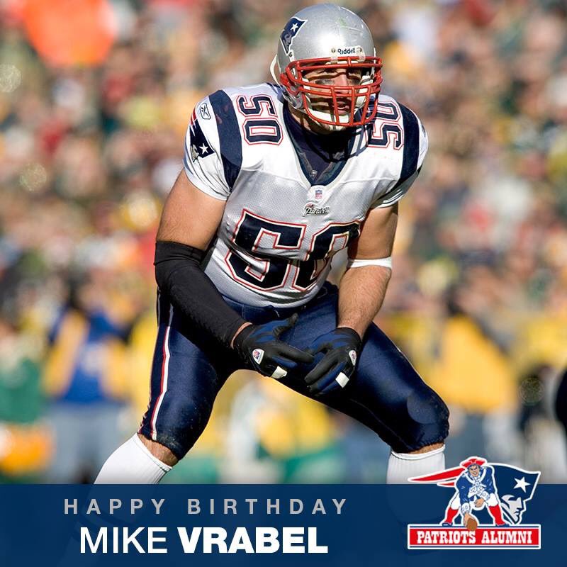 Happy Birthday, Mike Vrabel!        