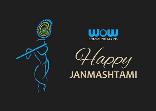 wowonweb123's tweet image. WOW Communications Wishes You Happy Janmashtami.
#wowcommunications