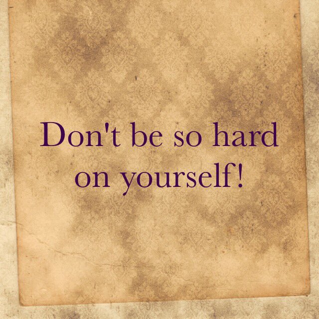 tiffinprogress's tweet photo. Sometimes we can be our own toughest critic! Give yourself a break! 💛 https://t.co/gE8ZHcHWmD