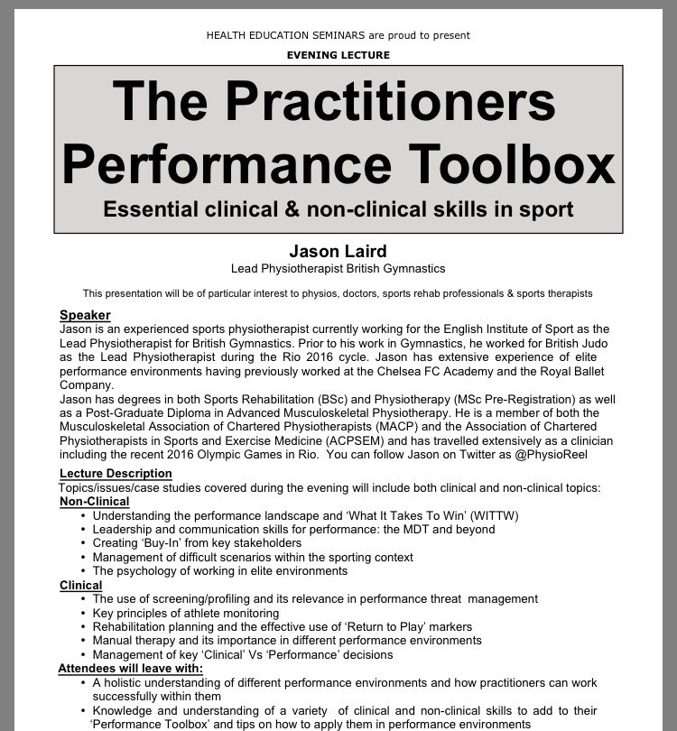 covrugbymedical's tweet photo. Just 4 weeks to go until we host @heseminars and @PhysioReel @covrugbymedical #BeThere #LearnDevelopImprove #SportsPractitioner #Toolbox https://t.co/YtFBGeeuqJ