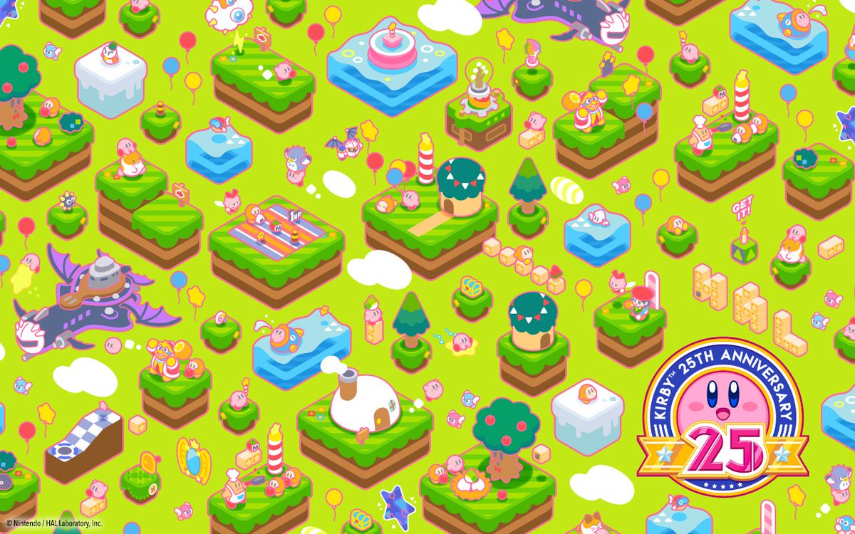 Nintendo Of America Is Your Desktop Or Phone In Need Of Some Cuteness Download This Free Kirby25 Wallpaper From Play Nintendo T Co U8cfa7ager T Co Phrff6dmed
