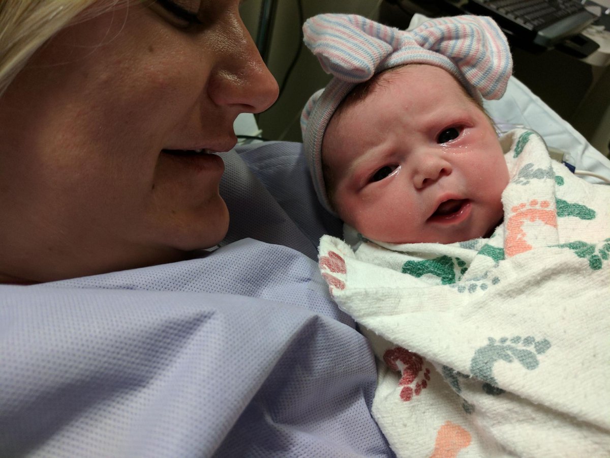 CHH2O's tweet photo. Counsilman Hunsaker is proud to welcome, Piper Elizabeth Wegener 7lb 130z, to the CH Family. Congrats to Eric and Laine. #WelcomePiper https://t.co/WKAsutzVcO