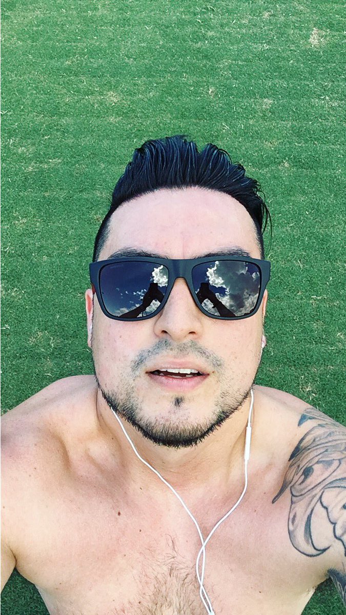 Trying to get a tan :)