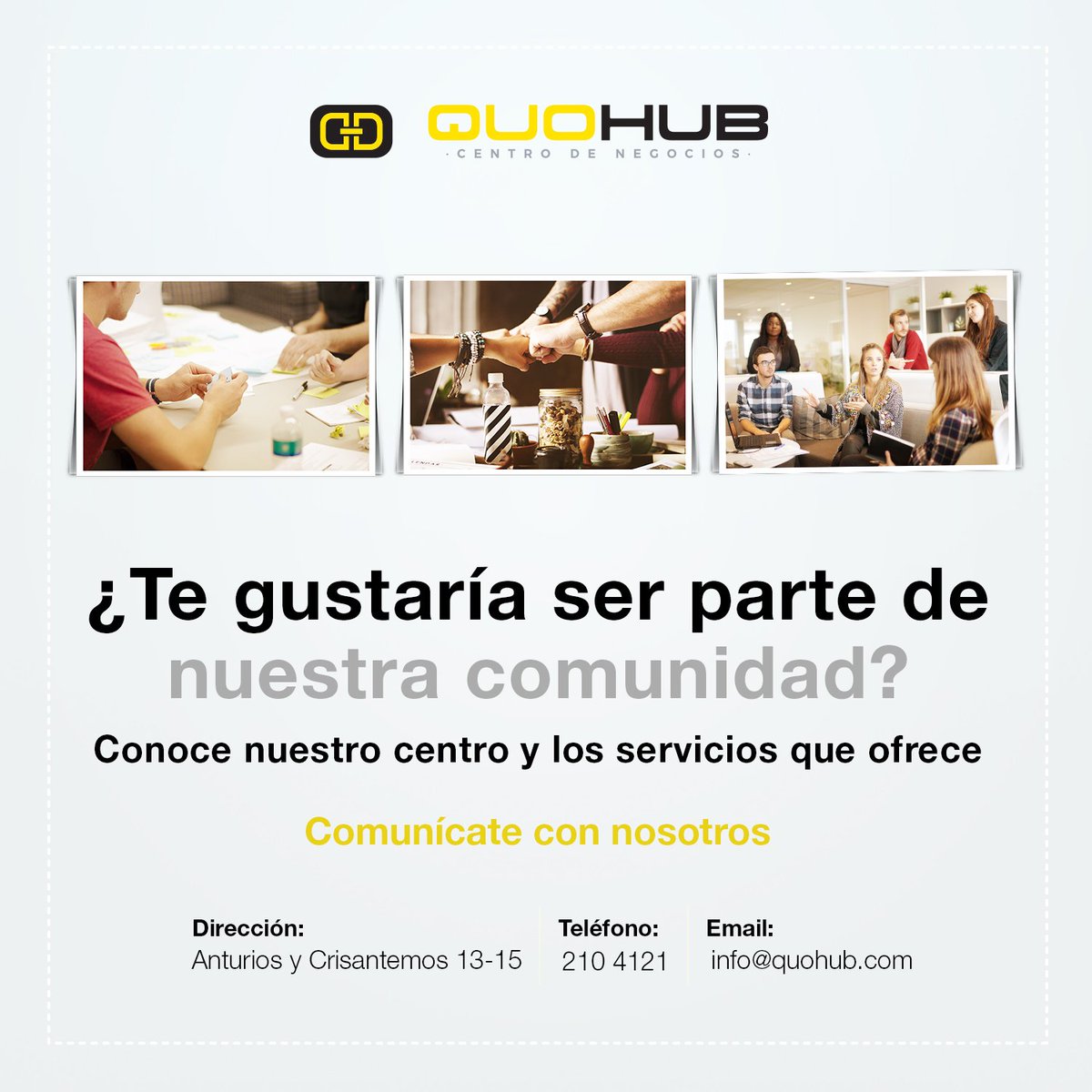 Quo Hub tweet media