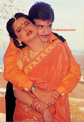 TheRekhaFanclub's tweet photo. They Sizzled like None Other...The Most Charming,Most Lovely &amp; Most Sensuous Onscreen Jodi #Rekha ji &amp; Jeetu ji
🔥🔥🔥🔥 https://t.co/kHkTpcCJH1
