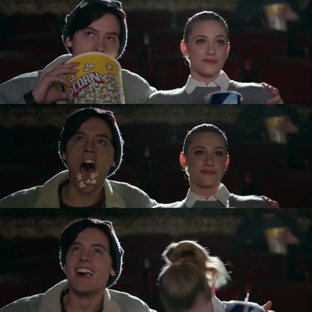 bloopersfeed's tweet photo. Cole Sprouse is so cute 😂 https://t.co/EBegTUZO3r