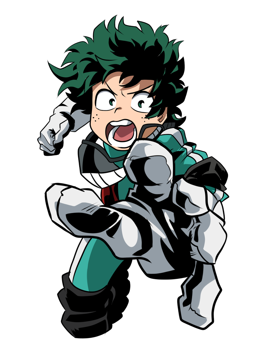 Deku Boku No Hero Academia Png Transparent Png Kindpng | Images and ...