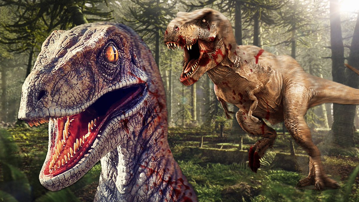 TypicalGamer's tweet photo. PLAYING AS A RAPTOR &amp; TRYING TO SURVIVE LIVESTREAM! 💥 RETWEET for a SHOUTOUT! Watch it LIVE here! ▶▶▶ https://t.co/Cv57kGoZTZ https://t.co/NONNcqc3XS
