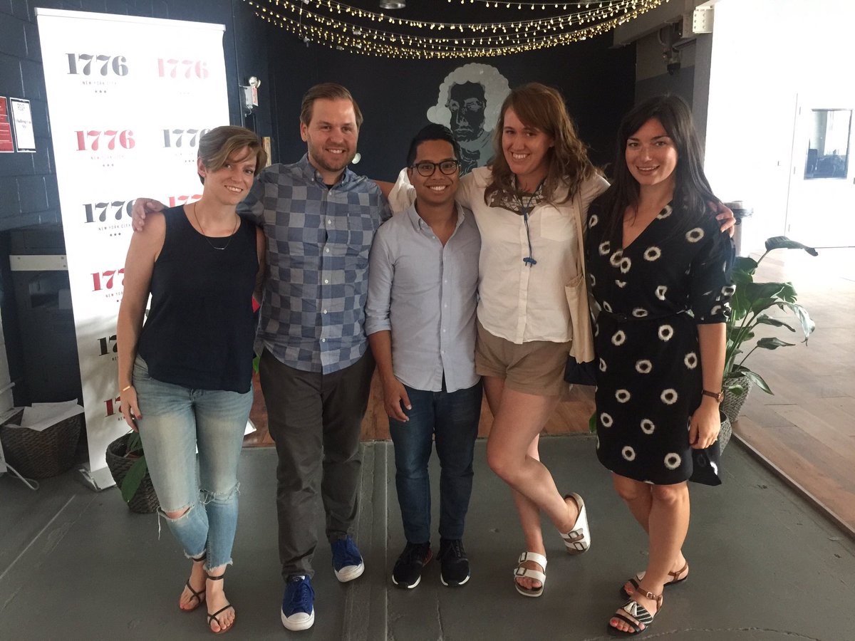 1776NY's tweet photo. Thanks for visiting today @TechNYC ! Enjoyed chatting about civic engagement and tech #NYCtech   #bktechtriangle https://t.co/HS5SNWVJlm