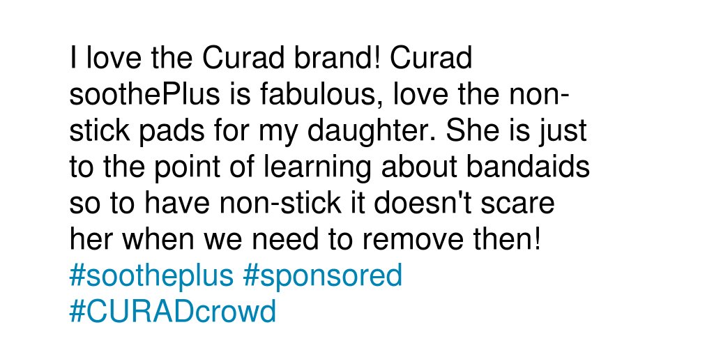 hicks_aspen's tweet photo. Tell us how the products you sampled compared to similar generic products youโ... #sootheplus #sponsored #CURADcrowd https://t.co/wdoGx0Wdl0