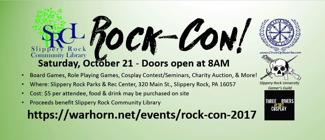 CosplayRivers's tweet photo. We're so thrilled to be a part of this charity convention! #RockCon https://t.co/v9iJ8D5jJS