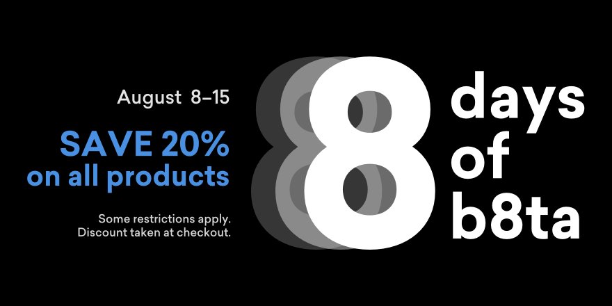 myswitchmate's tweet photo. 8 days of @b8ta won’t last long. Celebrate the 8 and save 20% on all products, including #SWITCHMATE. #b8tatested #discoverfirsthand https://t.co/JFGG7iAc1M