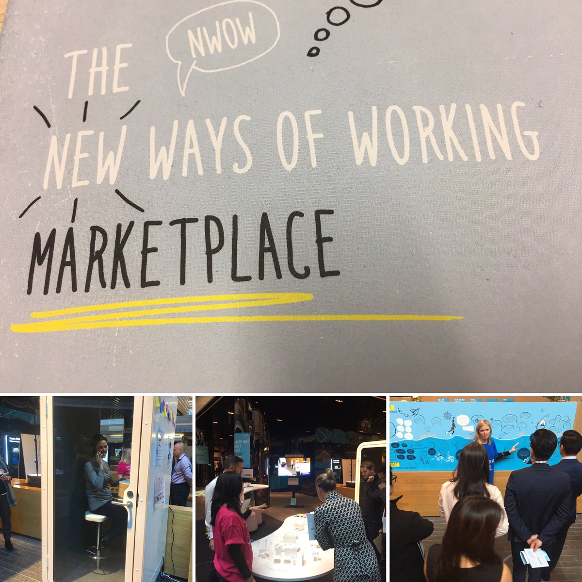 kristiesymons's tweet photo. #ANZ #NWOW marketplace. Open transparent communication on #change management and organisational #transformation https://t.co/VKa6KfrSjG
