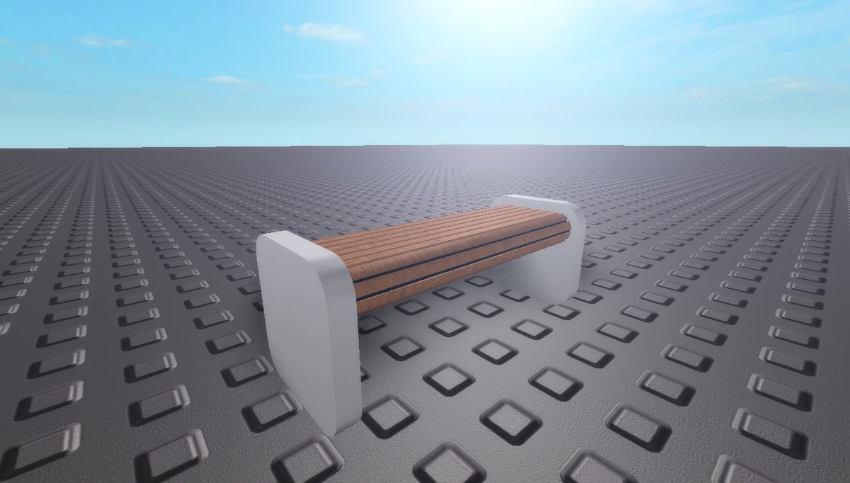 Thisfall On Twitter A Bench Roblox Robloxdev - roblox bench model