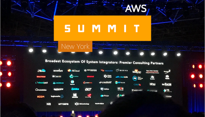 CorpInfo's tweet photo. Loved being center stage at the #AWS New York Summit today! https://t.co/1b7ZptOLzx