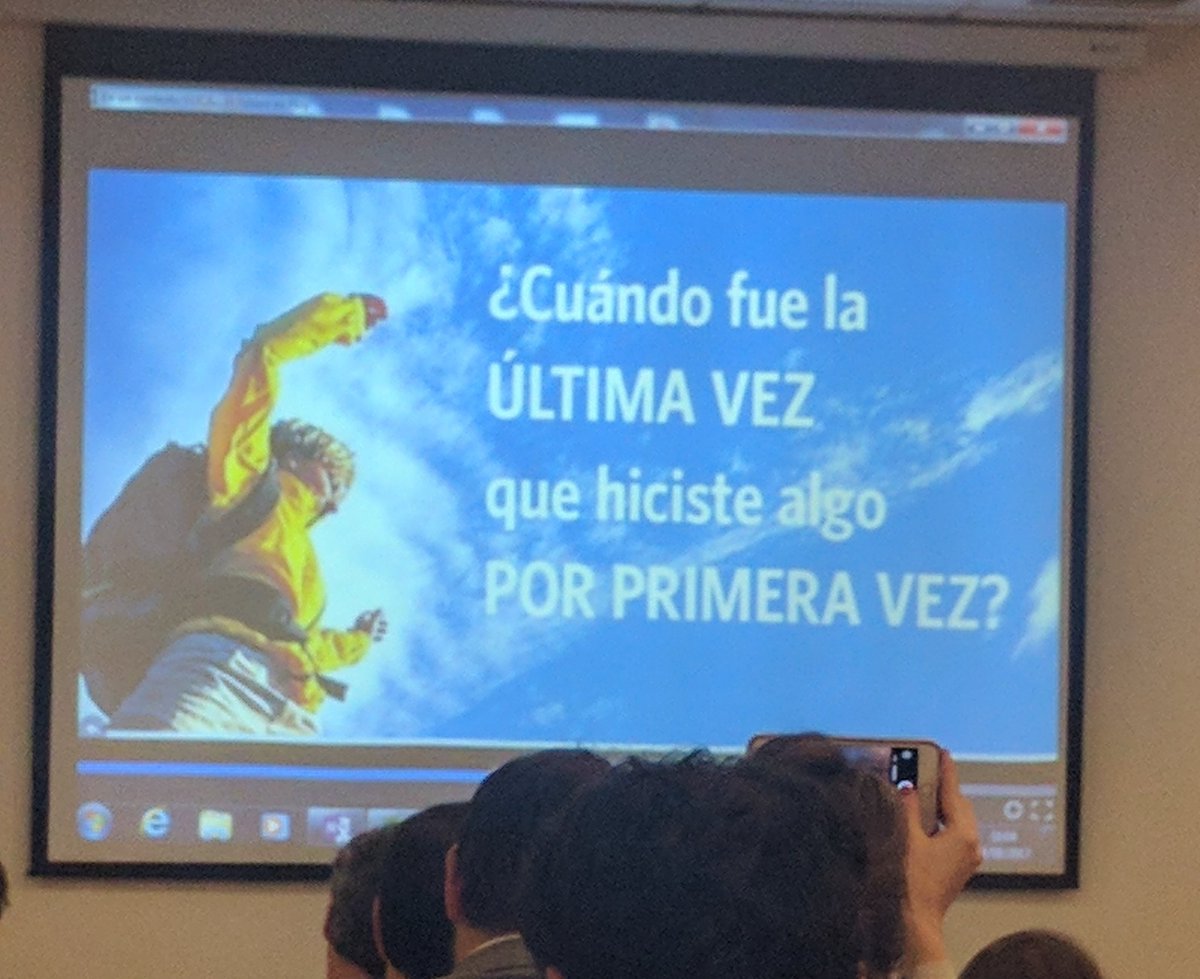 danifacciolo's tweet photo. Cuando fue la ULTIMA VEZ que hiciste algo por PRIMERA VEZ? https://t.co/Amsdk6YcpE