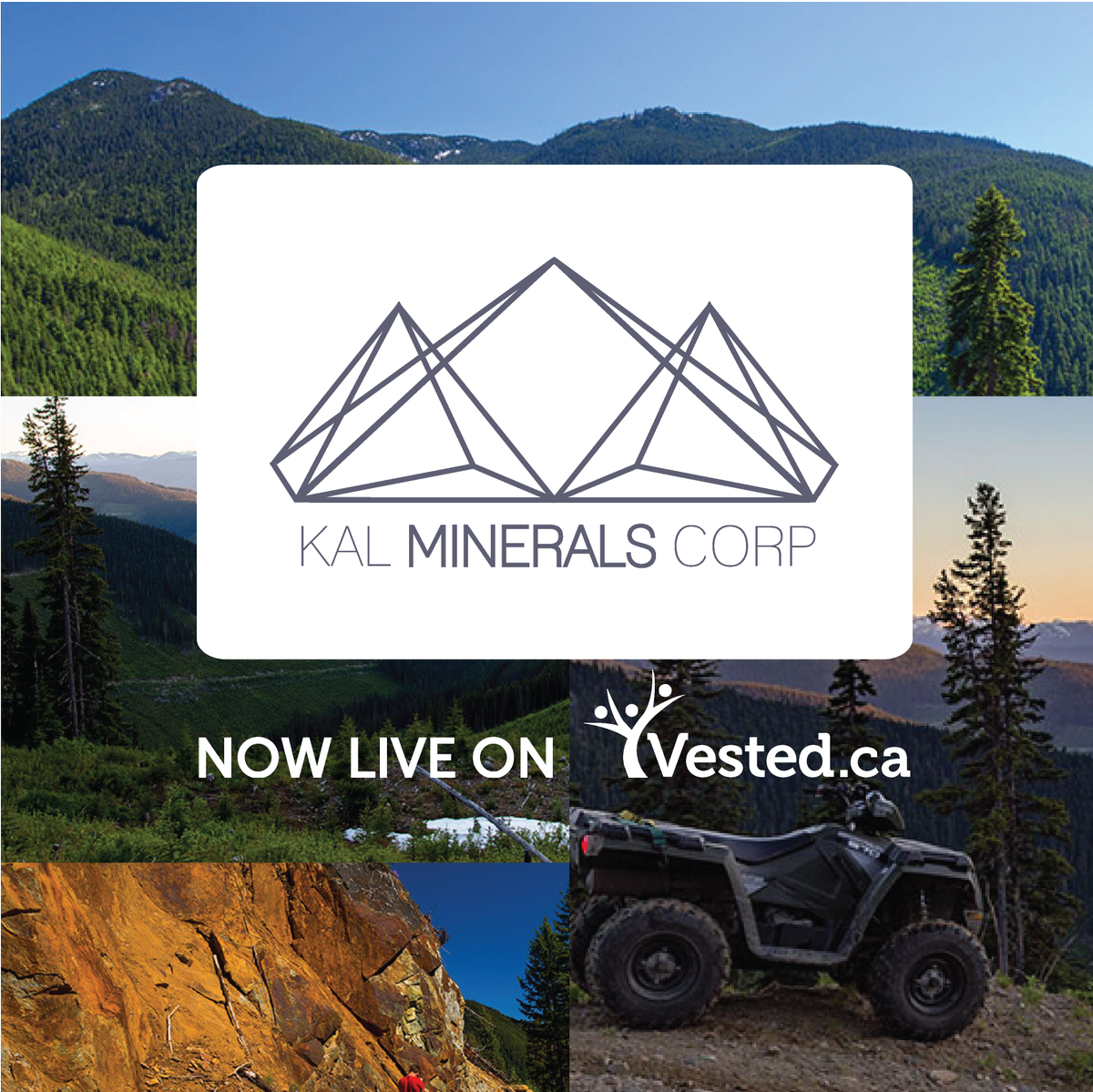 KalMineralsCorp's tweet photo. Our 2nd financing is live on @VestedCa - be a part of the #future of #investing and get involved today! #SupportLocal #BCtech #ChangeMining https://t.co/xBIpeqYBRp