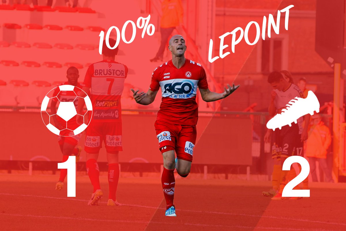 kvkofficieel's tweet photo. .@LepointParisse, een voet in 100% van alle doelpunten van @kvkofficieel! 💪 👏 🔴⚪️ #COYR https://t.co/nPQ0Lul3io