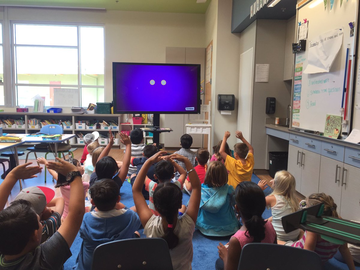 SusieSteinlein's tweet photo. Thanks gonoodle! We needed this brain break on our first Monday. #ncsstar https://t.co/RKr8ZENKmN