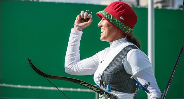 UnivDeportes's tweet photo. La mexicana @micozito sube a 3er lugar del ranking de @worldarchery y disputará la final de las Copas del Mundo. ➡️https://t.co/VDCHdJ5sDP 🏹 https://t.co/Da7l5aTkSB