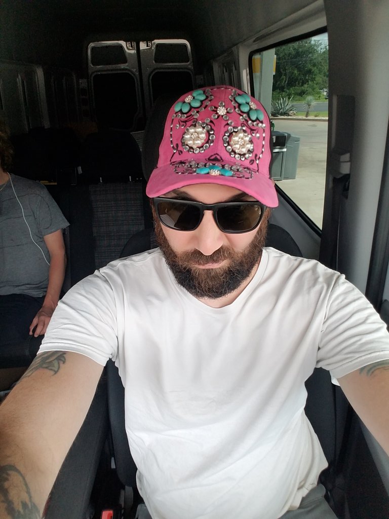 MarkWRG's tweet photo. The new leaders of the @UnrivaledTS road challenge? I think so.  #FUNrivaled #unrivaled #ifitaintbejeweleditdintcount  #rhinestone #roadcrew https://t.co/l5WOMNhIzr