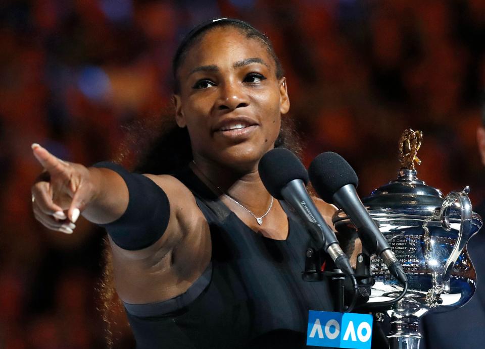 Forbes's tweet photo. Serena Williams is the highest-paid female athlete of 2017, with $27 million in earnings https://t.co/M3Npt4N9OL https://t.co/gelhprp09L