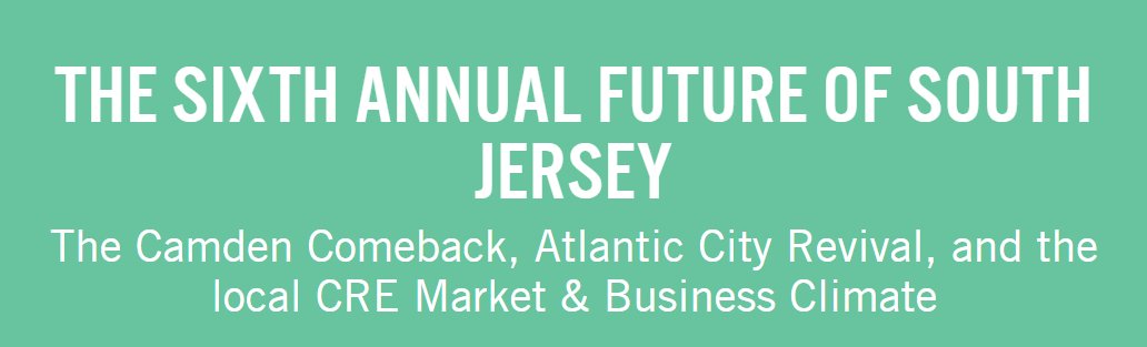 <a href="/BisnowPHILA/">Bisnow Philadelphia</a> to host the 6th annual Future of South Jersey event on Oct. 19. ow.ly/aCvA30eoZnW