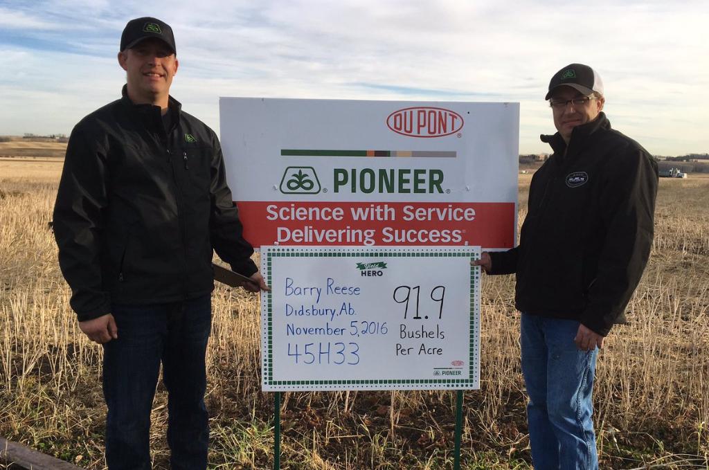 The Western Canada Yield Hero Contest is back! Contact your local Pioneer Hi-Bred sales rep to enter for a chance to win great prizes!