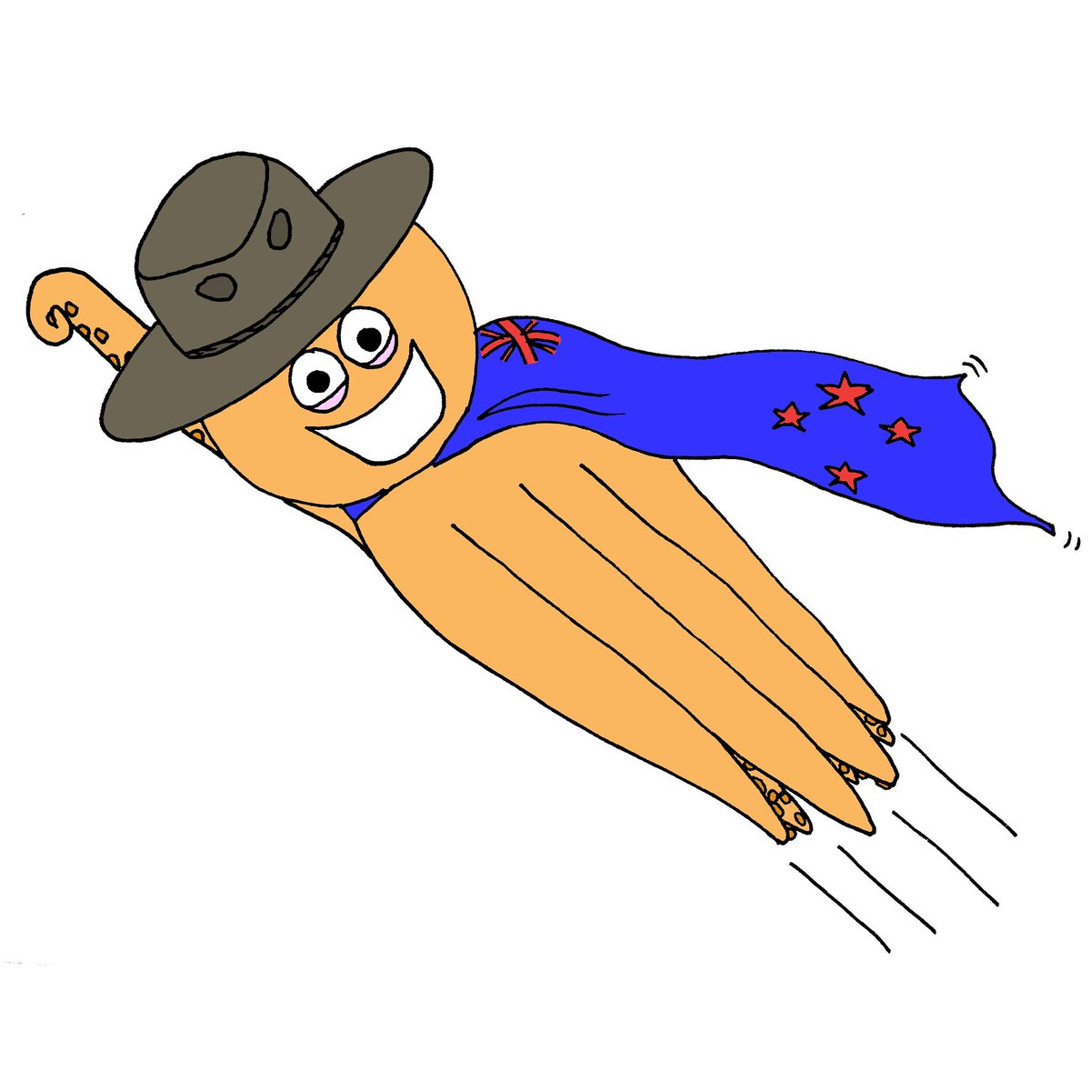 Octopus_Family's tweet photo. Is it a bird? Is it a plane? Is it a parliamentarian? No! It's a New Zealander! (and a stealth one at that) @Barnaby_Joyce #BarnabyJoyce https://t.co/NouqdDrfPu