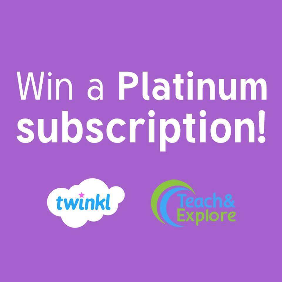 TeachandExplore's tweet photo. We are giving away a free platinum subscription to Twinkl. Retweet to enter the competition https://t.co/V0brnhAXcS