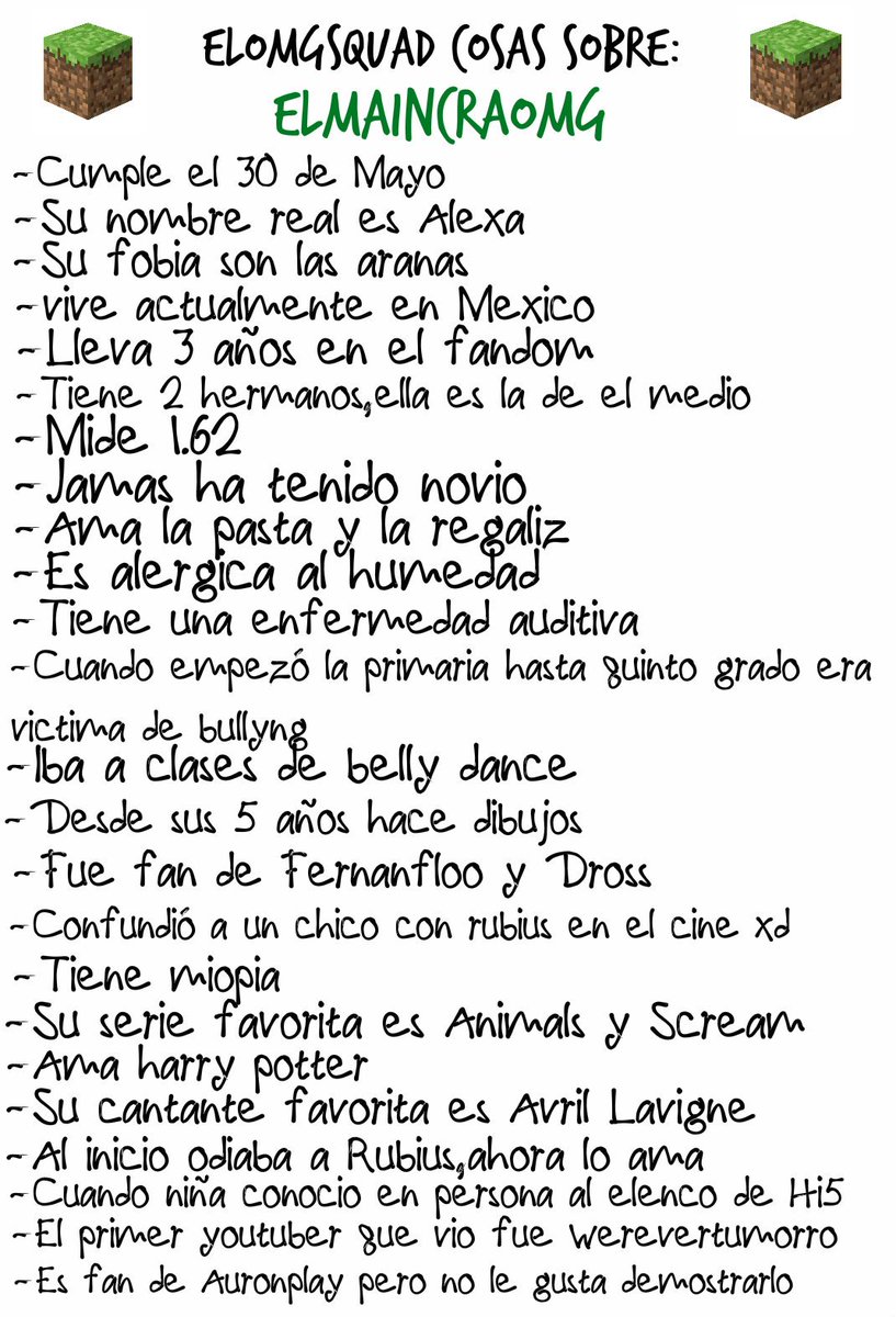 M_I_N_I_N_A's tweet photo. #elomgSquad si quieren uno manden mensaje por privado con sus #DatosOMG https://t.co/kCXodbkfYQ