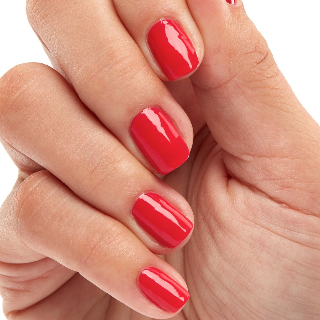 ChinaGlaze's tweet photo. Applejack of my Eye // Ripe and deliciously sweet to the core, this juicy red orange is the crème of the crop.🍎 #CGxMLP available @jcpenney. https://t.co/vR23feMnqq