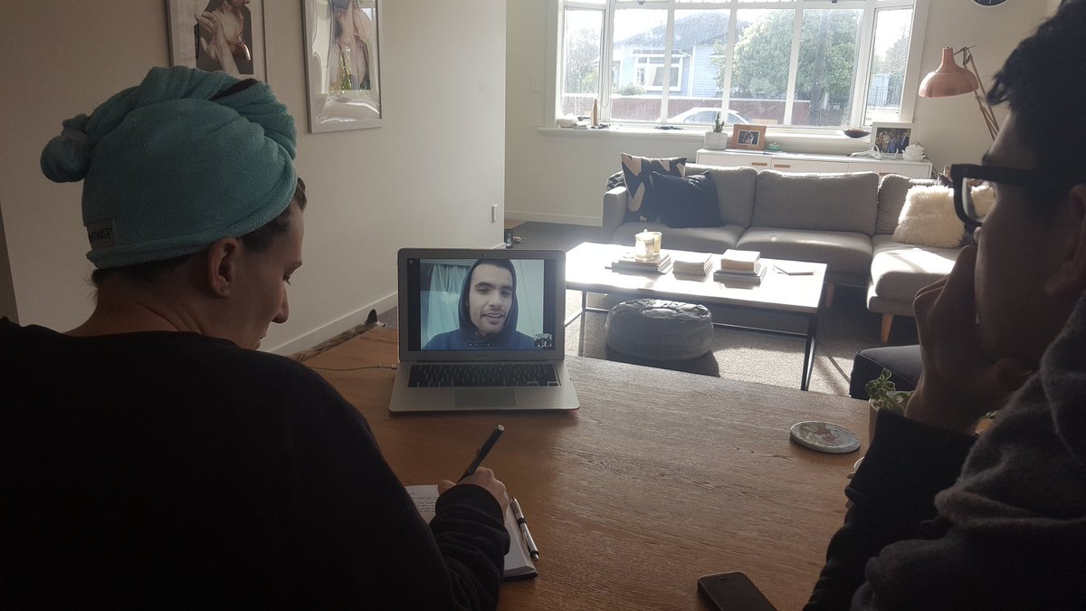 Starting work for Hell or High Water with a skype meet with Owen the designer guy!!