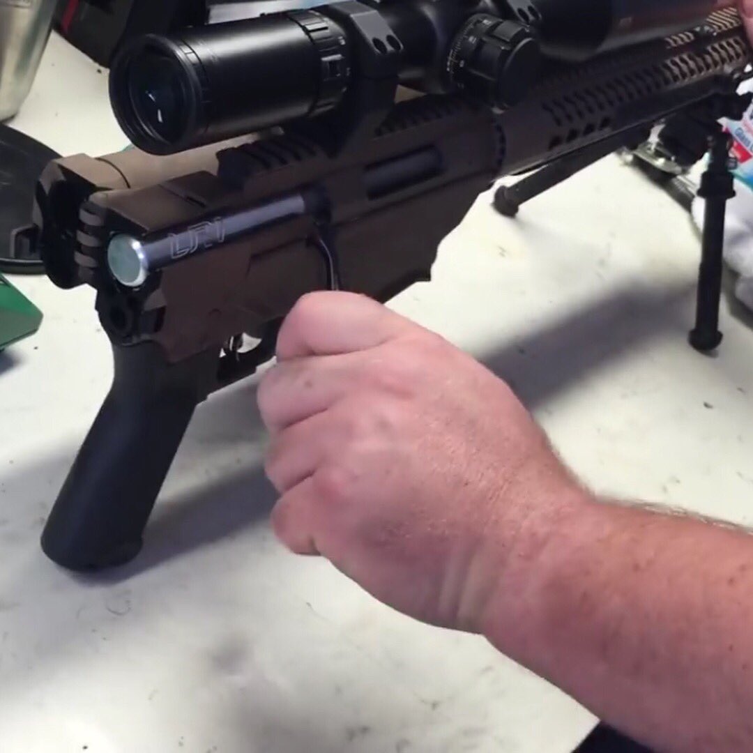 TRGRiQ's tweet photo. We replaced #Ruger precision rifle's OEM plastic bolt shroud w/ LRI's nicely machined aluminum part. #LongRiflesInc
https://t.co/67P5JS60wD https://t.co/m2d17CgNCP