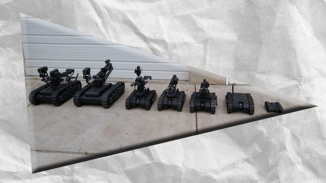 SDRobots's tweet image. Tactical robots on display! ow.ly/SglA30eoykp #RobotKit #SuperDroidRobots #Battlebots #Military #engineering #engineering #Inspiration