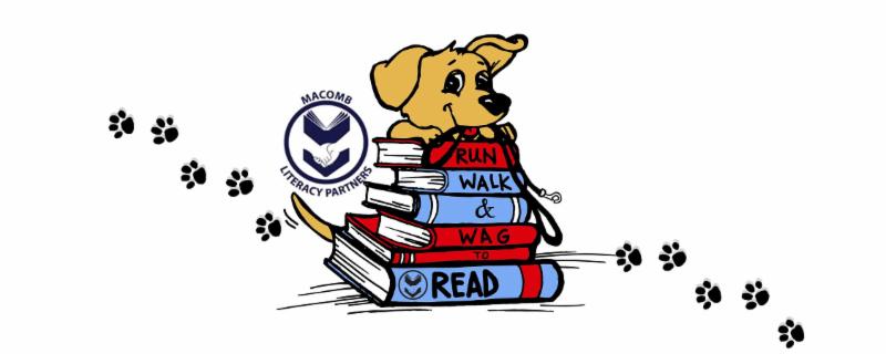 macombliteracy's tweet photo. Furry Fun Guaranteed!  Run, Walk &amp; Wag 2 Read! https://t.co/buUv7aj8Y6 https://t.co/X7BBV94tbV