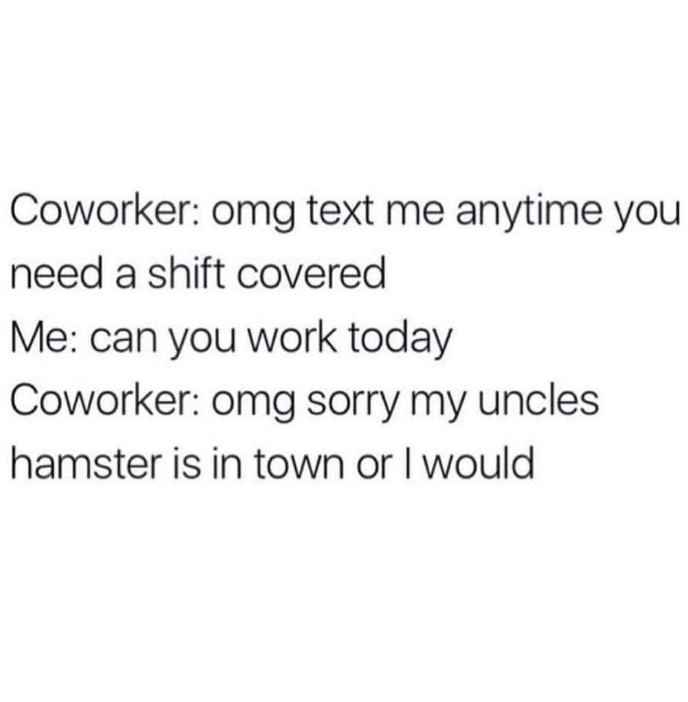RetailFailures's tweet image. Damn hamsters...

#retaillife #RetailProblems #retailprobs #ihateretail #shiftwork  #coworkerproblems #hamster