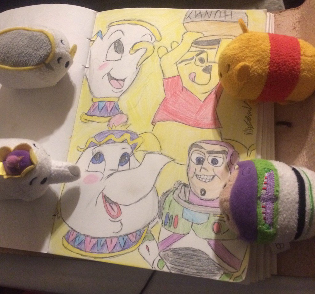 AlexLienau's tweet photo. Chip, Winnie the Pooh, Mrs. Potts, and Buzz Lightyear https://t.co/ORVAV0Uryg