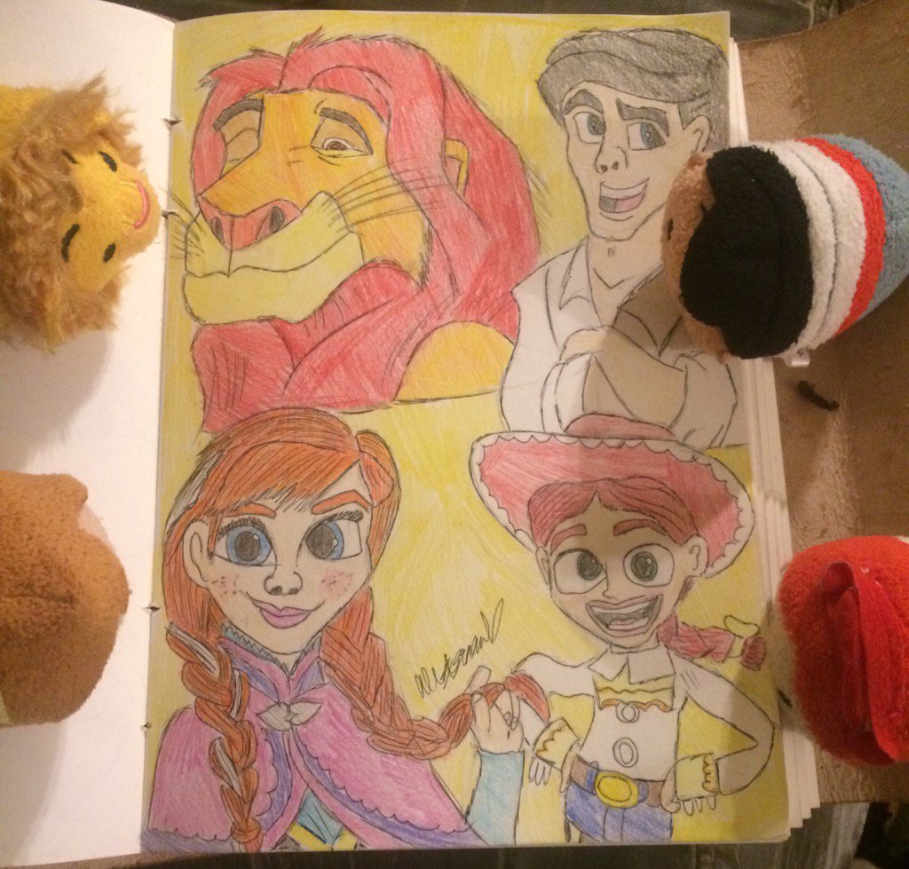 AlexLienau's tweet photo. Mufasa, Eric, Anna, and Jessie https://t.co/6G8mJ3PUug