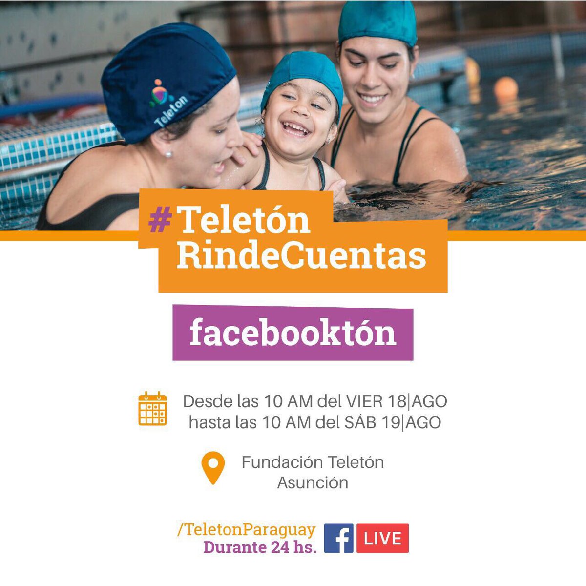 asilvachaves's tweet photo. Este viernes sumate a la 1ra edición de #Facebookton. 24 horas de transmisión para Rendir Cuentas #TeletonRindeCuentas https://t.co/mkl1eSshUn