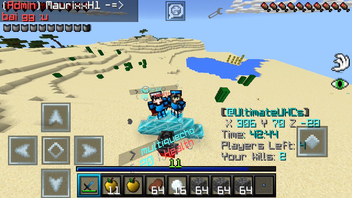 zJulioClient's tweet image. 🔥Ty For Hosting To2🔥

@UltimateUHCs 

🔥 Team! @Matrix1_  🔥

🌹Team Killz 3!🌹 

Yo: 2 killz una Robada :v
MqTr1x Una Killz :v