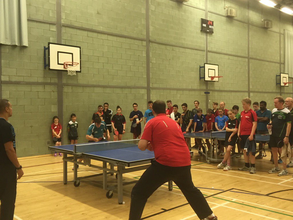 1st day <a href="/ebatt/">Emily Borg</a> topspin table tennis international camp. Fab to welcome players from USA, France, Israel &amp; all over UK