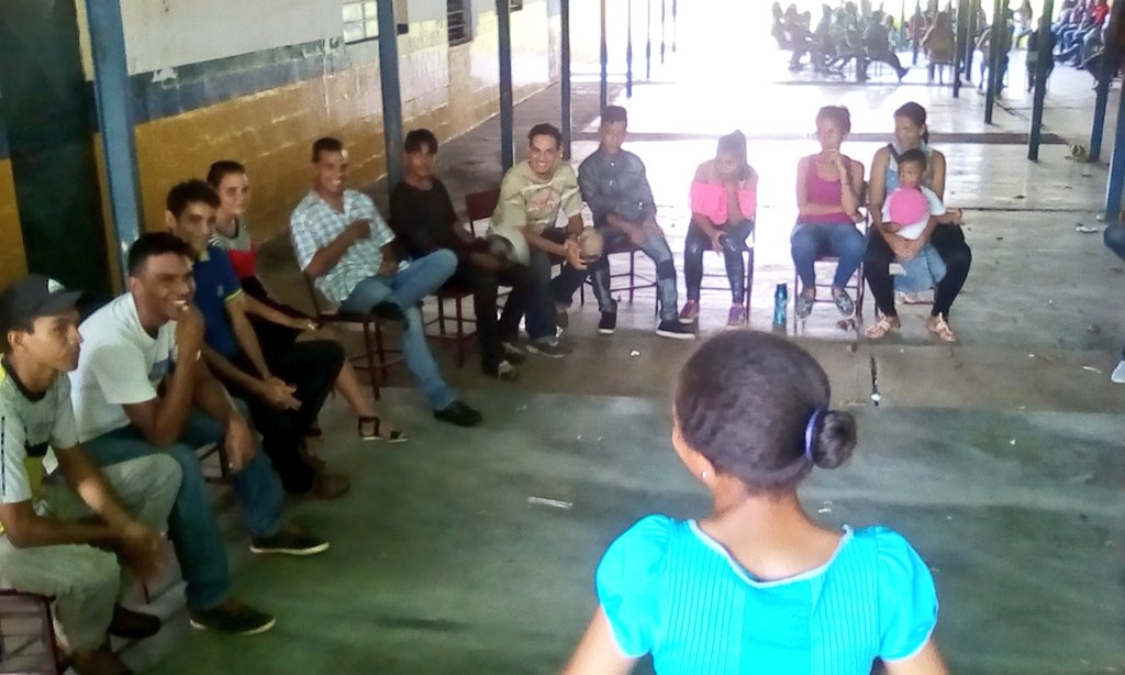 DirJuventudGEB's tweet photo. Así se desarrollo nuestras diferentes áreas de participación con los jóvenes en la #AsambleaJuvenilParroquiaJoséAntonioPáez https://t.co/dBQyi999OC
