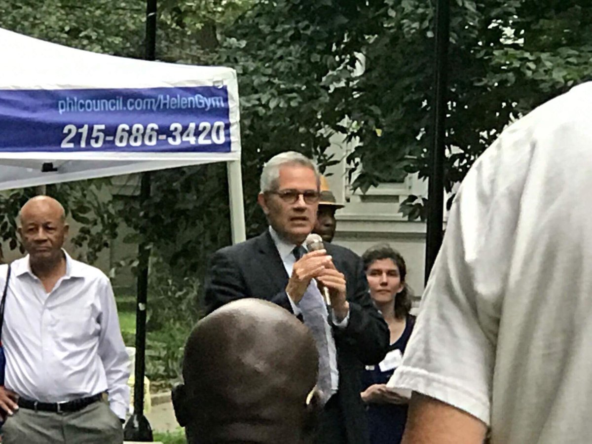 TuesdaysToomey's tweet photo. Proud to be part of #ResistanceSummer at Vernon Park this evening with @HelenGymAtLarge @Krasner4DA. #PhillyUP #PhillyShowsUP https://t.co/CsWWdoWfla