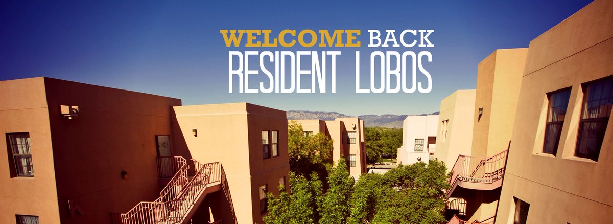 unmreslife's tweet photo. Welcome Back #residentlobos! #unmreslife #unm https://t.co/3X3cioJj7c