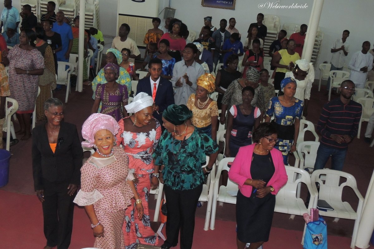 WEBICWORLDWIDE's tweet photo. 13th August 2017 #WebicSundayService: Celebrating the most high God!
#WebicWorldwide #God #JesusChrist #HolySpirit https://t.co/ys43q0h6ru