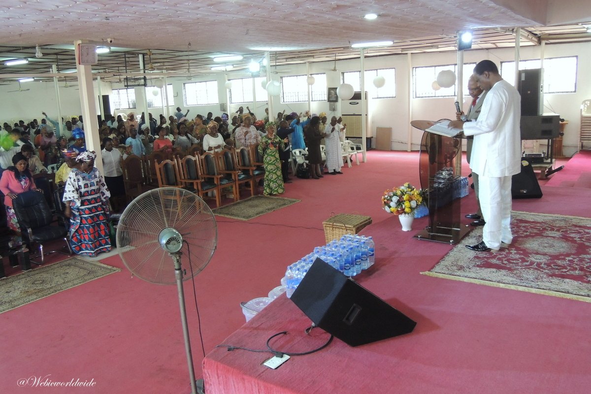 WEBICWORLDWIDE's tweet photo. 13th August 2017 #WebicSundayService: Celebrating the most high God!
#WebicWorldwide #God #JesusChrist #HolySpirit https://t.co/ys43q0h6ru
