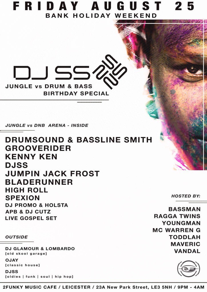 <a href="/djssformation/">Djss❤️.</a> GROOVERIDERDJ <a href="/2011Djkennyken/">kennyken</a> <a href="/djjjfrost/">Jumpin Jack Frost</a>  <a href="/TheRaggaTwins/">Ragga Twins</a> @dnblinesmith &amp; more Live <a href="/2funkymusiccafe/">2Funky Music Cafe</a>