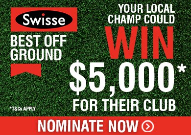 Simply visit swisse.com/bestoffground  to nominate your local champion “off the ground” for their chance to win many prizes! @AFLVicUmpiring